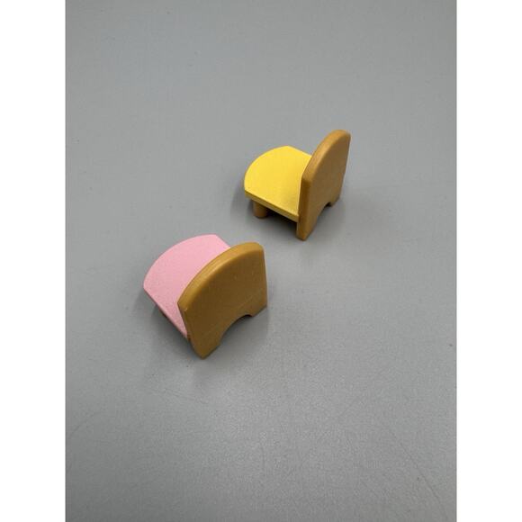 Sylvanian Families Crib W/ Set Of Calico Critters & 2 Chairs READ DETAILS - Picture 5 of 13